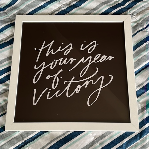 Framed 12 x 12 Janessa Wait Calendar Print (8x8 mat included behind print) - Picture 2 of 6